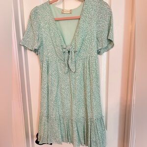 Altar'd State Mint Green Dress Top
